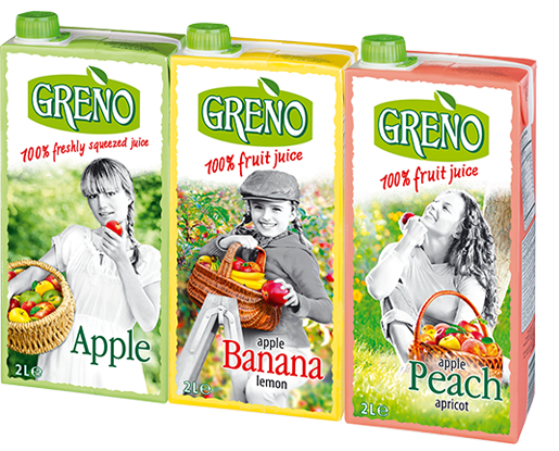 GRENO Mere, GRENO Mere, piersici și caise și GRENO Mere, banane și lămâie GRENO Mere, GRENO Mere, piersici și caise și GRENO Mere, banane și lămâie