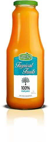 Suc direct din 100% fructe tropicale proaspăt stoarse